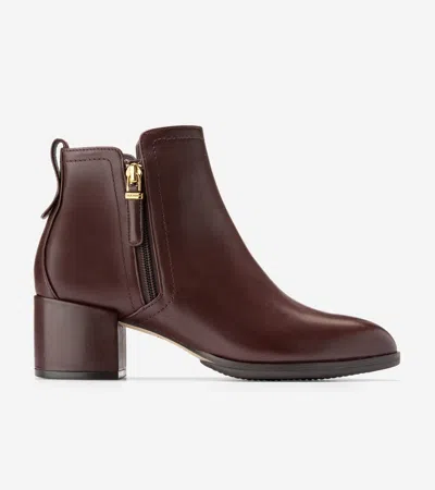 Cole Haan Haisley Ankle Booties In Brown
