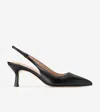 Cole Haan Hansell Slingback Pointed Toe Pump In Black
