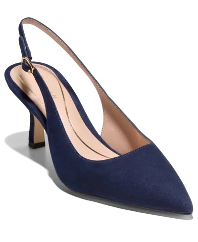 Cole Haan Women's Hansell Slingback Pumps In Blue
