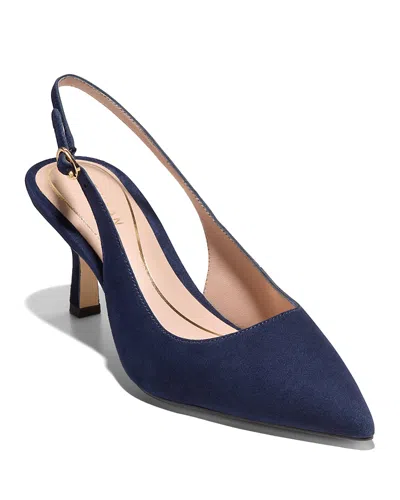 Cole Haan Women's Hansell Slingback Pumps In Blue