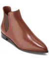Cole Haan Hara Pointed Toe Bootie In Dark Cuoio