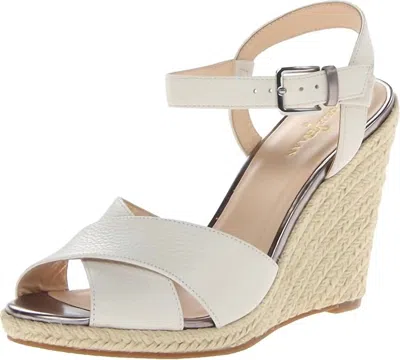 Cole Haan Women's Hart Wedge Sandal In Ivory In White