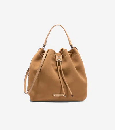 Cole Haan Women's Isabella Bucket Bag - Brown