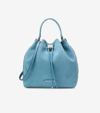 Cole Haan Women's Isabella Bucket Bag - Medium Blue