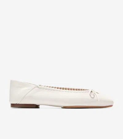 Cole Haan Women's Jaya Travel Ballet Flats - White Size 8.5