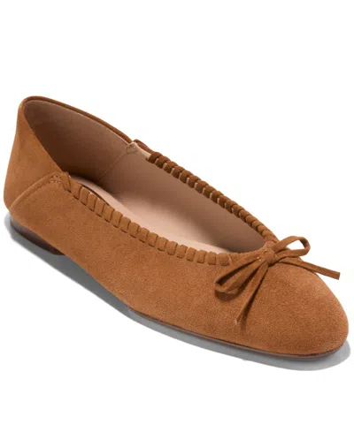 Cole Haan Women's Jaya Travel Ballets Flats In Brown