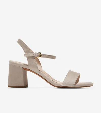 Cole Haan Women's Josie Block Heel Sandal - Beige Size 9.5