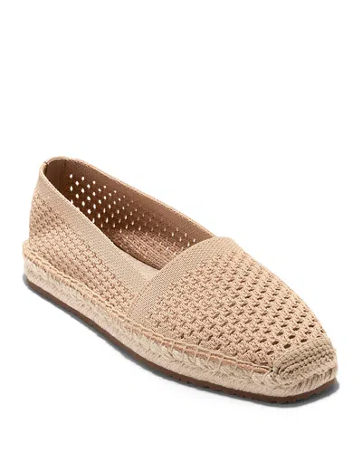 Cole Haan Women's Keely Espadrille Flats In Soft Buff Stithclite