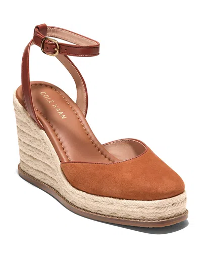 COLE HAAN WOMEN'S KYRA ESPADRILLE WEDGE PUMPS