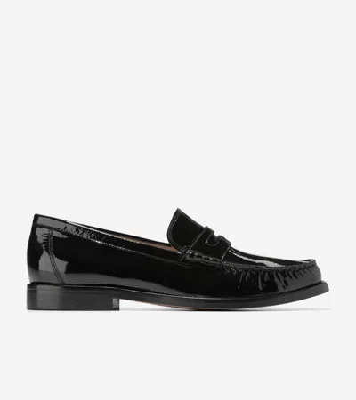 Cole Haan Women's Lana Lux Remastered Penny Loafers - Black Size 9
