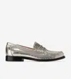 Shop Cole Haan Women's Lana Lux Remastered Penny Loafers - Gold Size 9.5