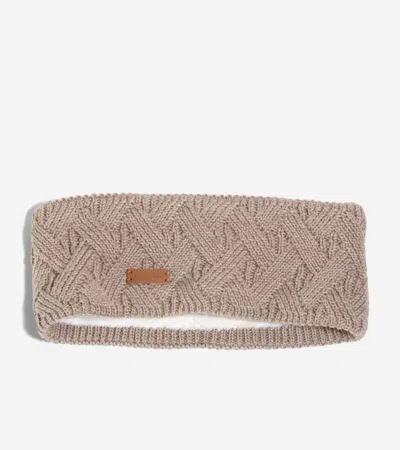 Cole Haan Women's Lattice Headband - Brown