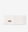 Cole Haan Women's Lattice Headband - Grey In White