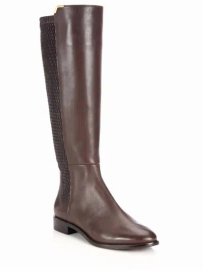Cole Haan Women's Leather Stretchy Tall Boots In Brown
