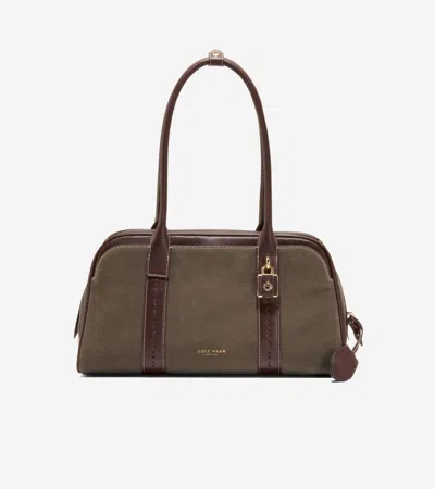 Cole Haan Women's Lockheart Medium Satchel - Green