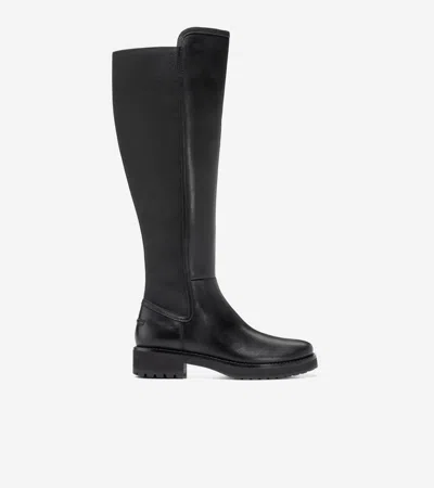 Cole Haan Women's Lyndon Waterproof Tall Boots - Black Size 8.5
