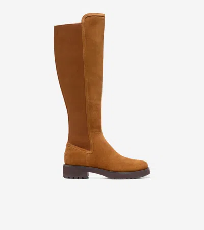 Cole Haan Women's Lyndon Waterproof Tall Boots - Brown Size 8