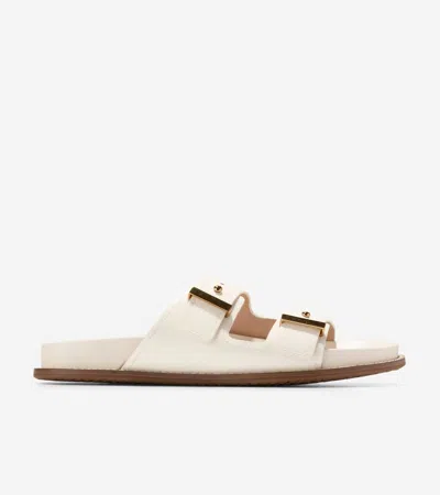 Cole Haan Women's Marisol Footbed Sandals - White Size 8.5