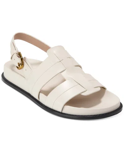 Cole Haan Women's Marlee Fisherman Sandals In Ivory Leather