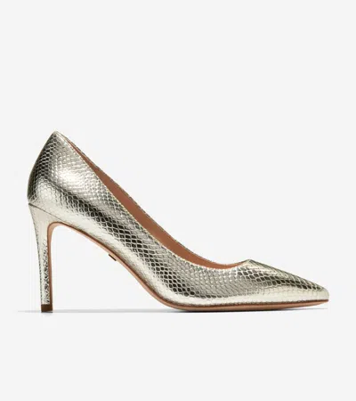 Cole Haan Women's Mckeyla Pumps - Gold Size 9.5