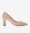 Cole Haan Women's Mylah Heel Pump 75mm - Beige Size 9.5 In Brush