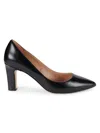 COLE HAAN WOMEN'S MYLAH POINT TOE LEATHER PUMPS