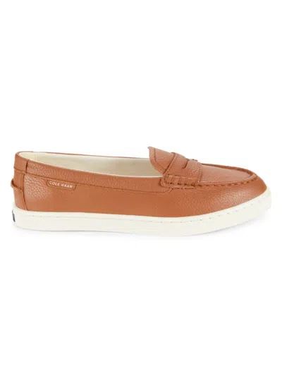 COLE HAAN WOMEN'S NANTUCKET LEATHER PENNY LOAFERS