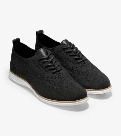 Cole Haan Women's Original Grand Stitchlite Wingstop Oxford In Black