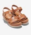 COLE HAAN WOMEN'S ORIGINALGRAND PEYTON FLATFORM SANDALS