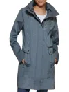Cole Haan Travel Packable Rain Jacket In Gunmetal