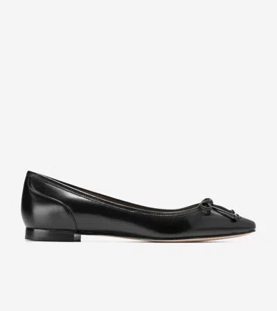 Cole Haan Women's Paget Ballet Flats - Black Size 10 In Animal Print