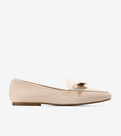 Cole Haan Women's Payson Soft Bow Loafers - Beige Size 9.5 In Sand