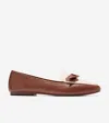 Cole Haan Women's Payson Soft Bow Loafers - Brown Size 9.5 In Brown