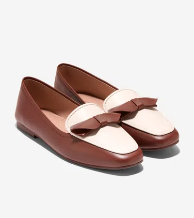 Cole Haan Women's Payson Soft Bow Loafers In Brown
