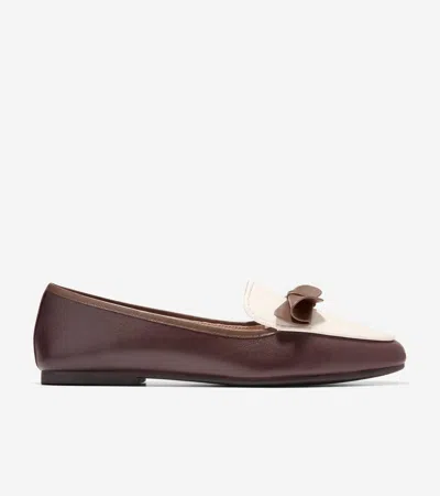 Cole Haan Women's Payson Soft Bow Loafers - Red Size 10 In Burgundy