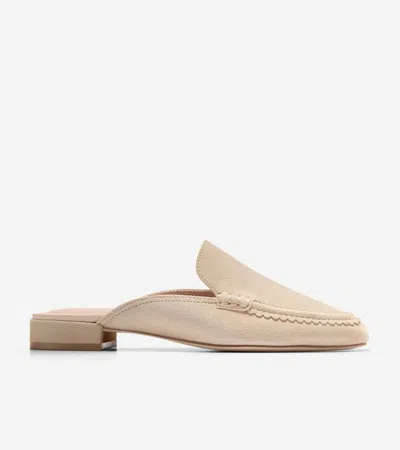 Cole Haan Women's Pollina Scalloped Mules - Beige Size 8.5 In Neutral