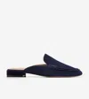 Cole Haan Women's Pollina Scalloped Mules - Blue Size 8.5 In Blue