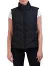 Cole Haan Women's Quilted Puffer Vest In Black