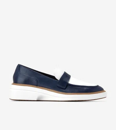 Cole Haan Women's Øriginal Grand Cityspectre Loafers - Blue Size 7.5