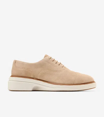 Cole Haan Women's Øriginal Grand Cityspectre Oxford Shoes - Beige Size 9.5 In Animal Print