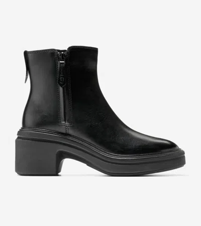 Cole Haan Women's Øriginal Grand Heel Zip Boots - Black Size 10