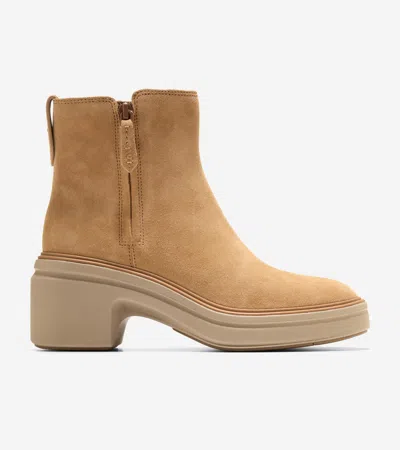 Cole Haan Women's Øriginal Grand Heel Zip Boots - Brown Size 10
