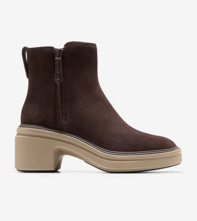 Cole Haan Women's Øriginal Grand Heel Zip Boots - Brown Size 10