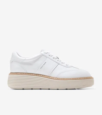 Cole Haan Women's Øriginal Grand Max Platform Sneakers - White Size 8.5