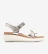 Cole Haan Women's Øriginal Grand Peyton Flatform Sandals - Gold Size 8.5 In Gold
