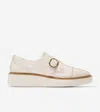 Cole Haan Women's Øriginal Grand Platform Monk Strap Oxfords - White Size 10 In White