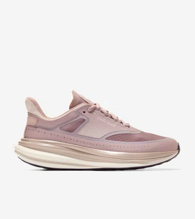 Cole Haan Women's Øriginal Grand Quadstar Running Sneakers - Beige Size 8.5 In Pink