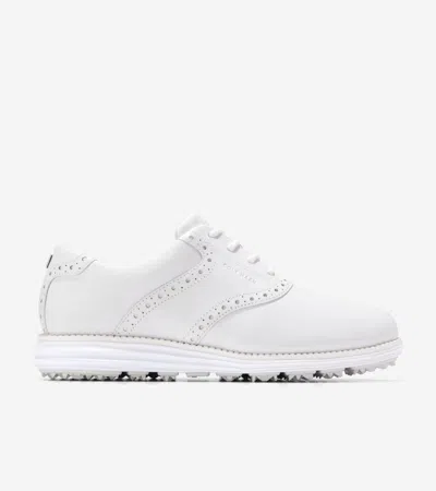 Cole Haan Women's Øriginal Grand Saddle Golf Shoes - White Size 9 Waterproof
