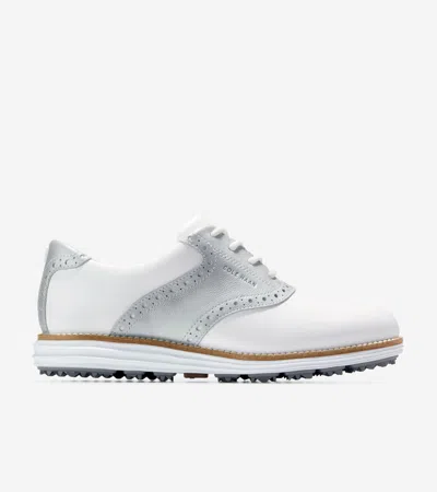 Cole Haan Women's Øriginal Grand Saddle Golf Shoes - White Size 9.5 Waterproof