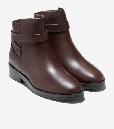 COLE HAAN WOMEN'S ROSALYN ANKLE STRAP WATERPROOF BOOTS